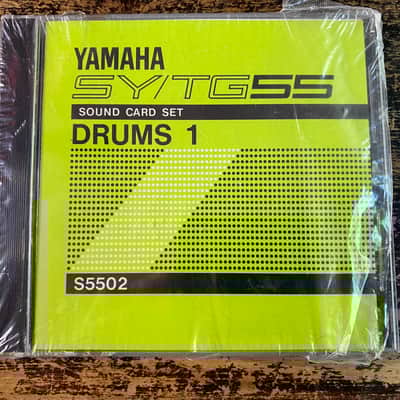 Yamaha Sound Card Set Drums 1 NOS for SY55 / TG55 S5502