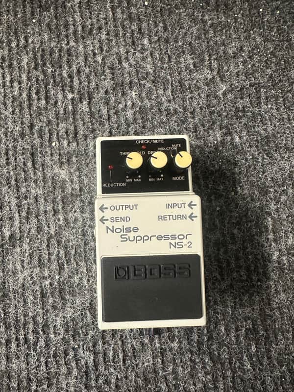 Boss NS-2 Noise Suppressor (Silver Label) 1989 - Present - White image 1