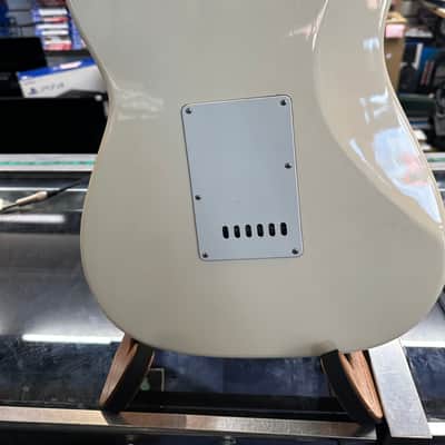 Univox U1850 Ripper S-style Guitar - MIJ Made In Japan 1970s - White image 21