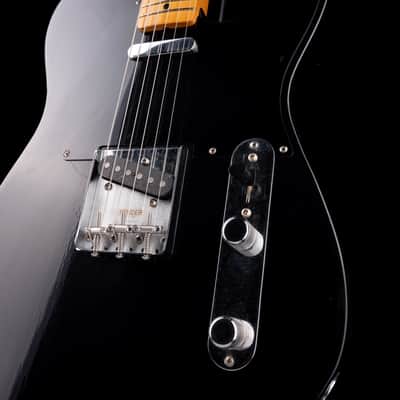 Fender Dealer Exclusive Vintera Road Worn '60s Double Esquire Black with Case image 5