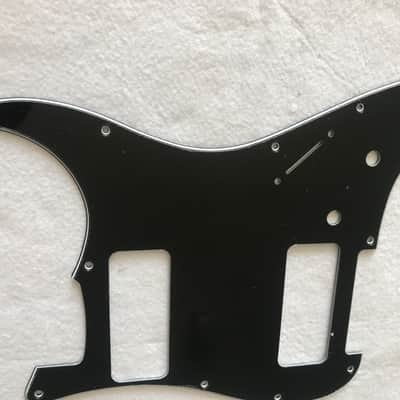 For Fender Stratocaster Strat P90 2 Pickup Guitar Pickguard, 3 Ply Black image 6