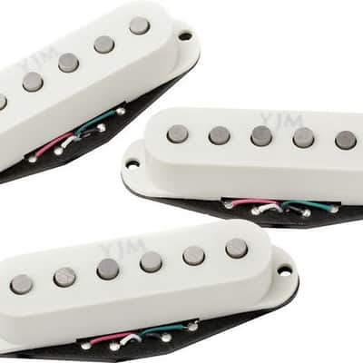 Seymour Duncan YJM Fury STK-S10 Single Coil Pickup Set (N/M/B) - Off-White image 1