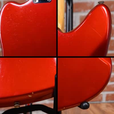 Fender Jaguar Candy Apple Red Custom Color 1966 w/OHSC image 18