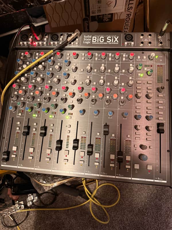 Solid State Logic BiG SiX 6-Channel Analog Mixer 2022 - Present - Black image 1