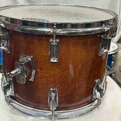 Tama Superstar 10" deep X 14" head Rack Tom (10153-415) 80's - Mahogany Gloss image 4
