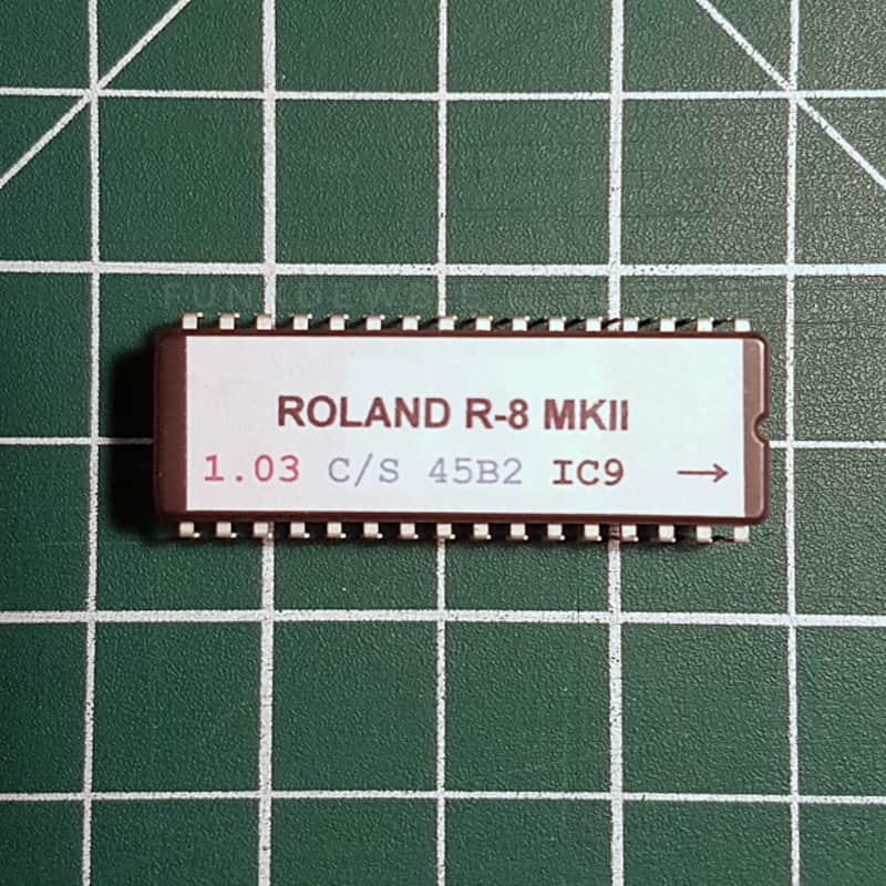 Roland R-8 MK2 OS v1.03 Final EPROM Firmware Upgrade KIT / Brand New ROM Update Chip R8 MKII image 1