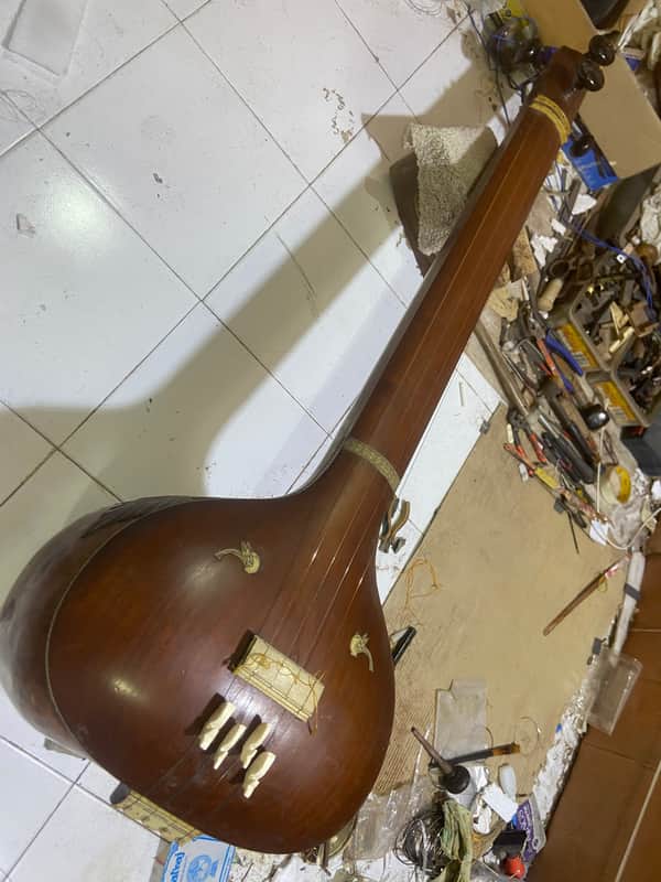 Amazing Vintage 75 years old Tanpura, by most Renowned Maker (Naskar's) image 1