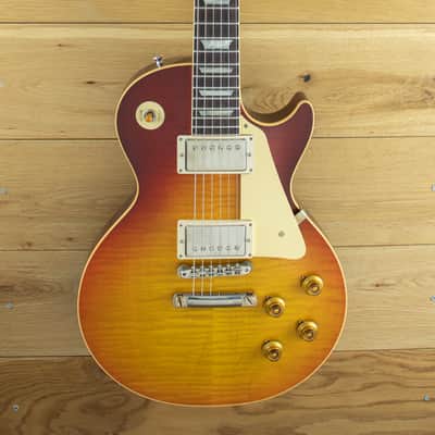Gibson Custom M2M Murphy Lab 59 Les Paul Standard Ultra Light Aged Handpicked Top,Abiline Sunset Fade 941866 Top #18 image 2
