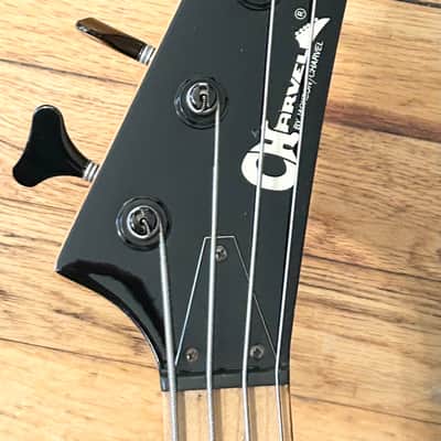 1987 Charvel 1B Red Bass MIJ Japan, W/Original Case image 5