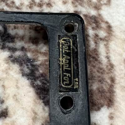 1980s Gibson Pat Appl For Pickup Ring Vintage Black Patent Applied For Shaw PAF! image 3