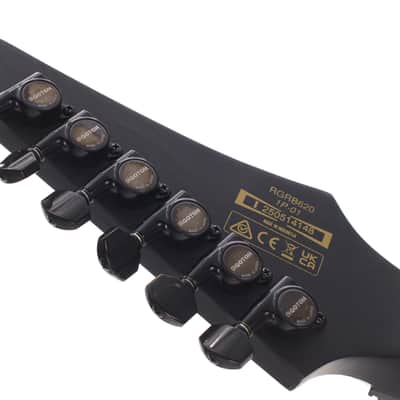 Ibanez RGRB620-BKF Iron Label 2025 - Present - Black Flat 3423gr image 8