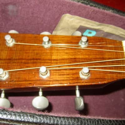 1958 Martin D-21 Natural w/ Original Hardshell Case image 8