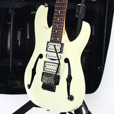 Ibanez PGM30-WH Paul Gilbert Signature with Lo TRS II Tremolo 1995 - 2002 - Vintage White image 8
