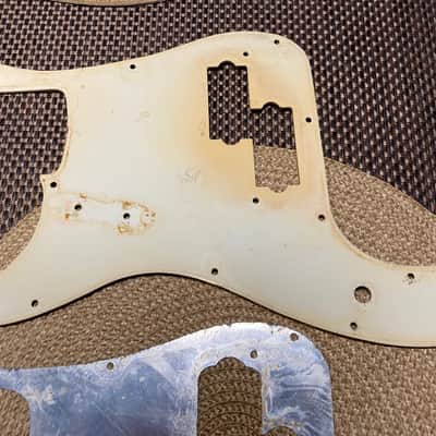 Fender Precision Bass pickguard,Tortoise guard,alu shild 1966-1967 image 6