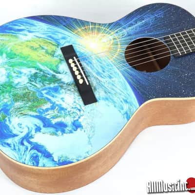 Martin 00L Earth FSC-Certified Acoustic Guitar w/ Hemp Gig Bag image 3