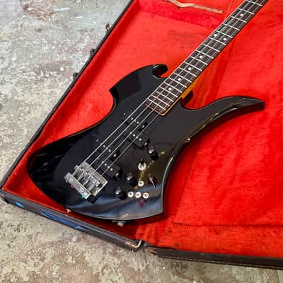 B.C. Rich Mockingbird Bass 1986 - White original vintage NJ MIJ Japan mocking bird AK image 5
