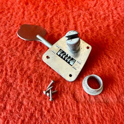 Fender Left handed bass tuning machine 1970’s - Nickel Lefty LH tuner precision jazz telecaster original vintage USA image 2