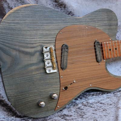 Build to order GB Liuteria Traditional Tele - Green open pore image 7