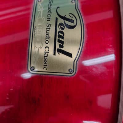 ⚡Pearl Session Studio Classic 20"X14" Gong Bass Drum-Red⚡ image 13
