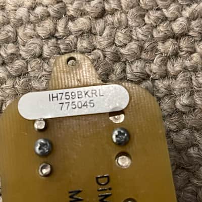 DiMarzio PAF7 7-String Humbucker Set Black image 6
