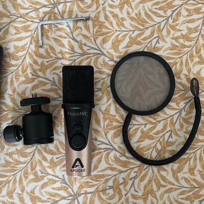Apogee HypeMiC Cardioid USB Microphone 2019 - 2020 - Black / Champagne image 2
