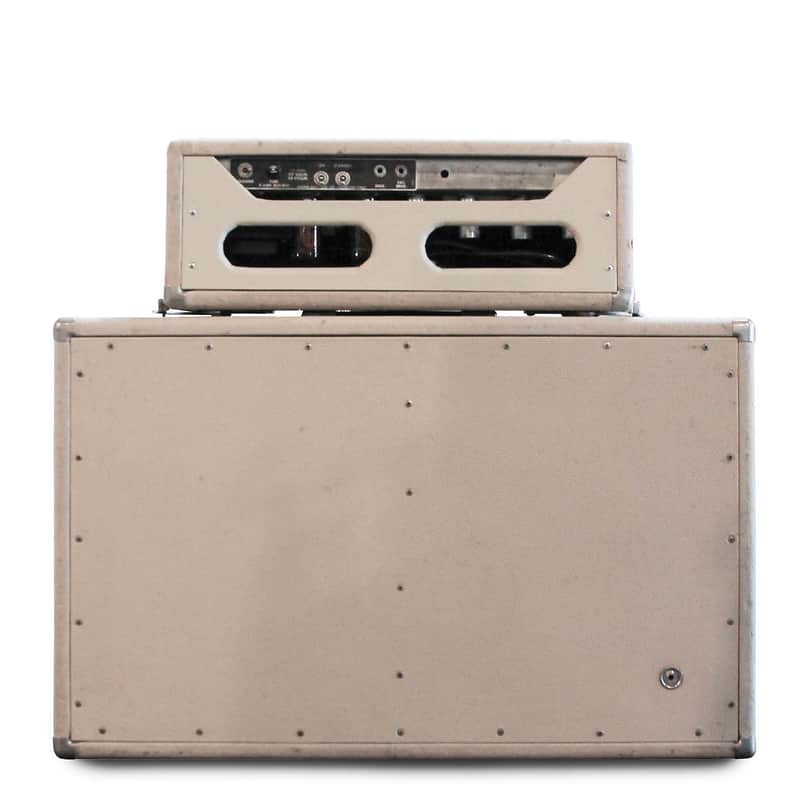 Fender Bassman 6G6-B Brownface 50-Watt 2x12" Piggyback Guitar Amp 1963 - 1964 image 2