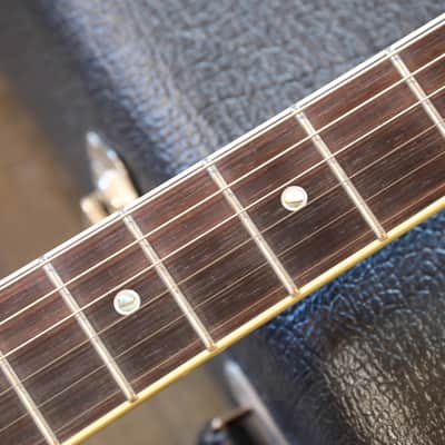 MINTY! 2008 Grosh Set Neck Custom Electric Guitar Trans Tiger Eye w/ Brazilian Board + OHSC image 10