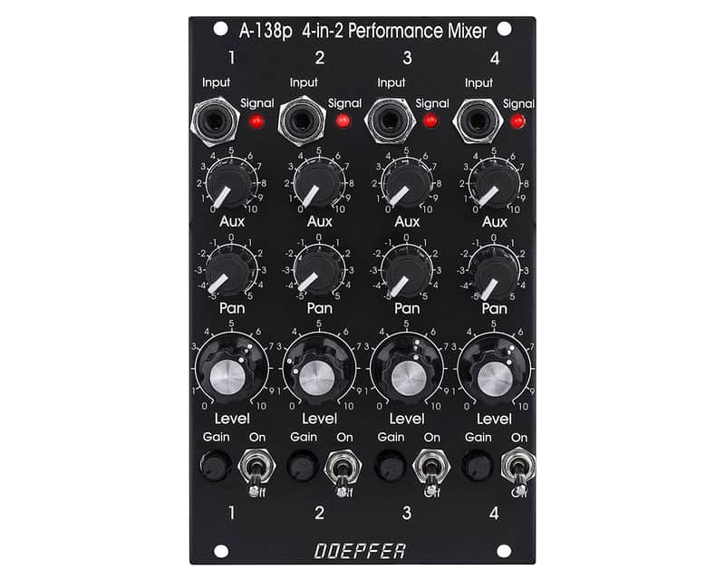 Doepfer A-138pv Performance Mixer Input Vintage Edition image 1