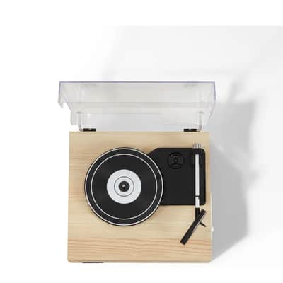 Crosley CR6042A Scout 3-Speed Bluetooth Turntable Record Player - Natural-NEW image 8