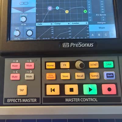 PreSonus StudioLive 32SC Subcompact Rackmount 32-Channel Digital Mixer and USB Audio Interface 2019 - Present - Black / Silver image 17
