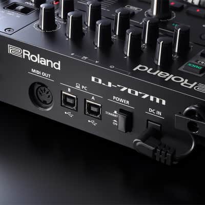 Roland DJ-707M 4-Channel DJ Controller for Mobile DJs w Drum machine , Effects , Vocal FX & Extra Features image 10