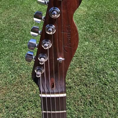 Fender Limited Edition FSR American Standard Telecaster with All Rosewood Neck 2016 Surf Green w/ Hard Case image 4