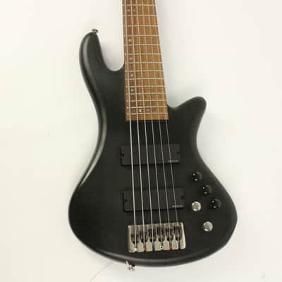 Schecter Stiletto Studio-6 Active 6-String Bass See-Thru Black Satin image 2