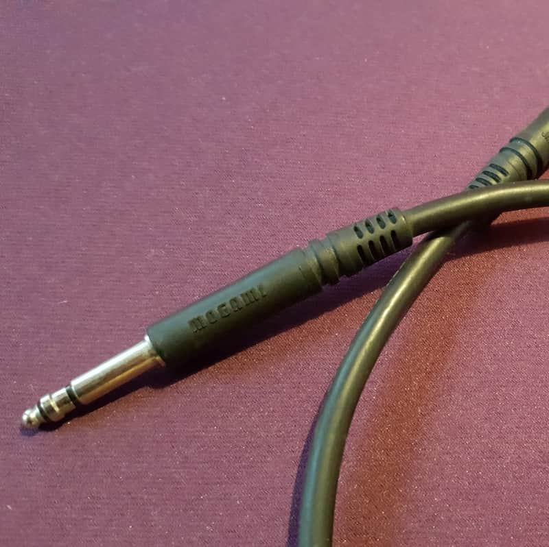 Mogami 2893 bantam tt patch cable black (15 pcs) image 1