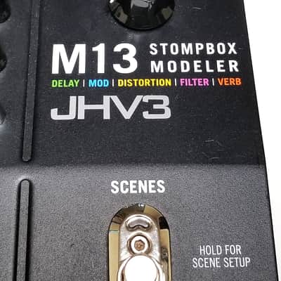used JHV3 Modded Line 6 M13 Stompbox Modeler, Excellent Condition with Power Supply! image 3