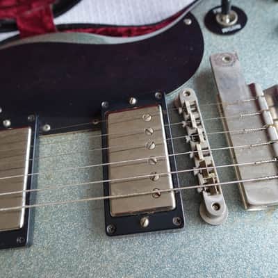 Gibson LP SG Standard Custom Shop 2008 - Grey Sparkle image 10