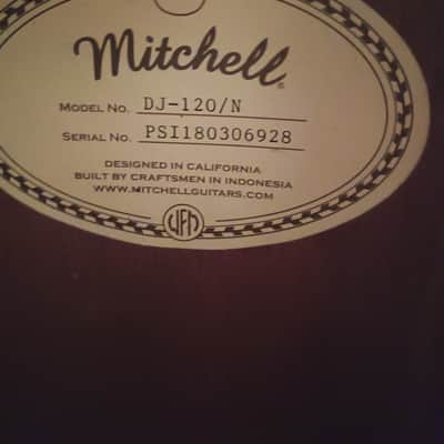 Cuban Tres/Tres Cubano Conversion of Mitchell  DJ 120-N travel guitar image 6