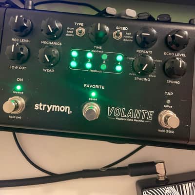 🌚 Strymon Midnight Edition Volante Magnetic Echo Machine 2022 - Midnight Edition Dark Gray image 12