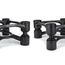 Isoacoustics Aperta Series Isolation Speaker Stands With Tilt Adjustment Aperta (6.1" X 7.5") Black Pair