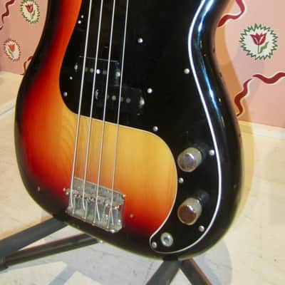 Joo Dee Artist Precision Bass P-Bass Copy 1970s - Sunburst image 1