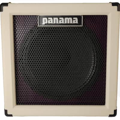 Panama Guitars Boca Series 1x12 Speaker Cabinet w/ AV3 (Purpleheart - Ivory) 65W |  8 ohms image 2