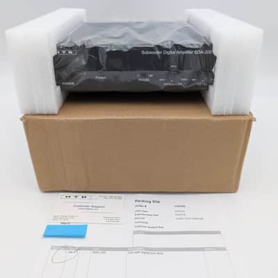 HTD SDA-200 200W Digital Subwoofer Amplifier NOS Unused w/ Original Paperwork image 15
