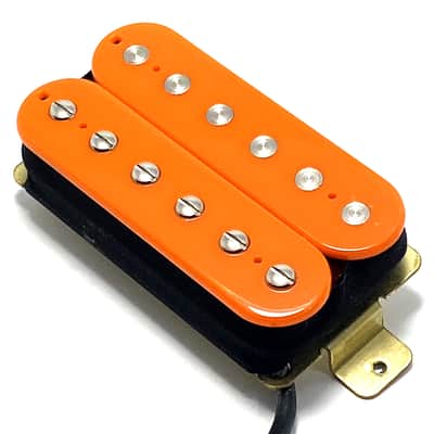 Dragonfire Mod Bucker Bridge Position Dedicated Pickup ~ Passive Ceramic Modern Humbucker ~ Orange image 2