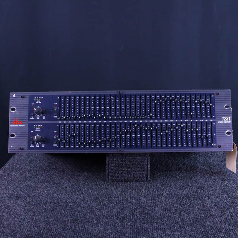 dbx 1231 Dual Channel 31-Band EQ 2010s - Black image 1