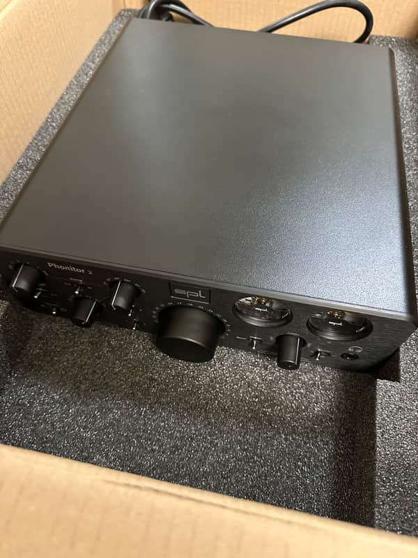 SPL Phonitor 2 Headphone Amplifier Black image 1