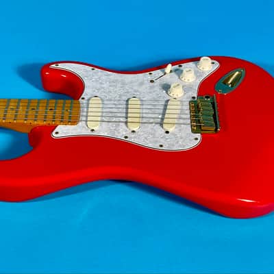 Fender Custom build partscaster 2012 - Fiesta Red image 8