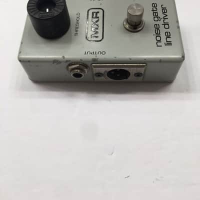 MXR Noise Gate Line Driver Rare Vintage 1980 Block Logo Guitar Effect Pedal image 2