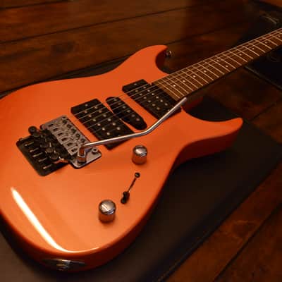 RARE Jackson USA Super Dinky SDK-1 Lambo Orange Pearl Kent Armstrong Floyd Rose Guitar SDK1 DK1 DK-1 image 3