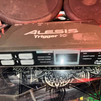 Alesis Trigger|iO Drum Trigger to MIDI/USB Interface 2010s - Black image 2