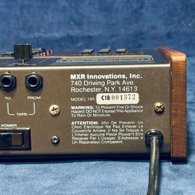 MXR Model 185 Drum Computer Vintage Drum Machine • MINT MUSEUM PIECE • Pro Restoration • Warranty image 11
